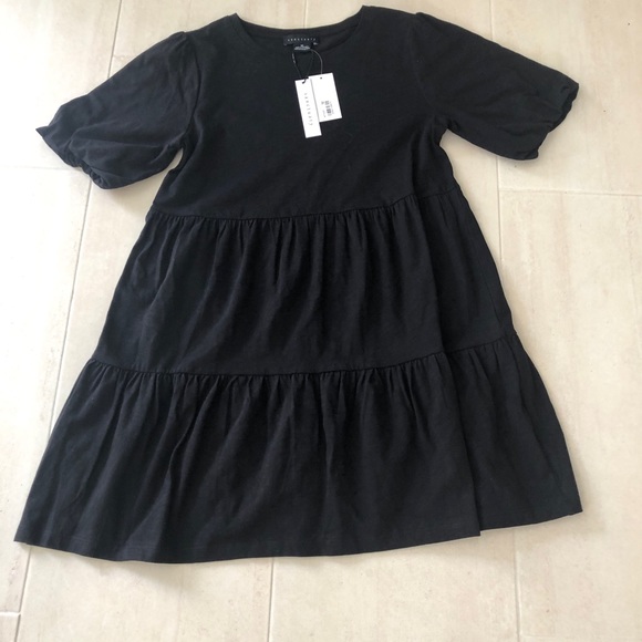 Sanctuary! NWT Black tiered dress. (Necklace not for sale) - Picture 6 of 7